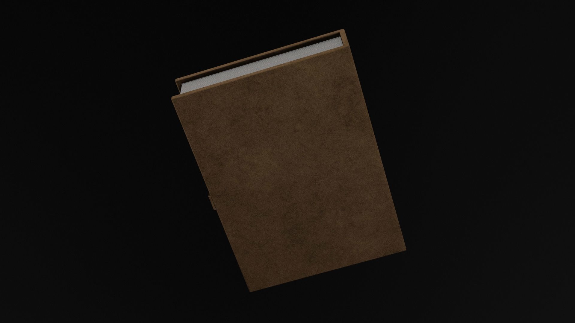 Large Note Book Low-poly 3D model_5