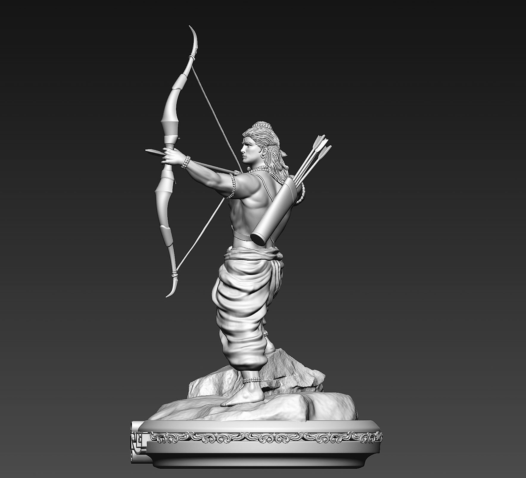 Shree Ram 3D print model_1