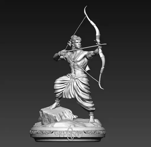 Shree Ram 3D print model Shree Ram 3D print model