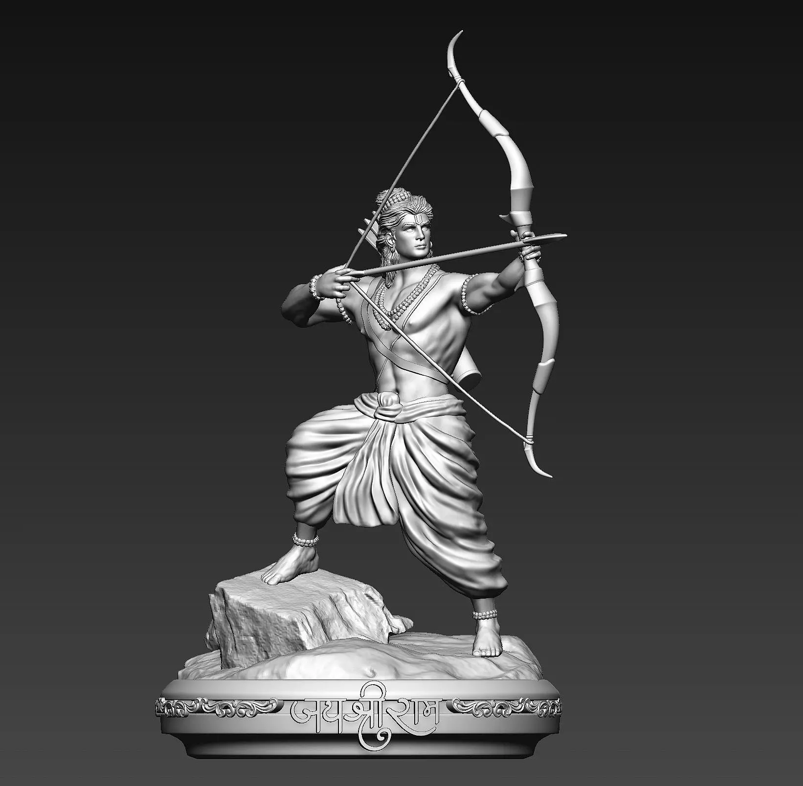 Shree Ram 3D print model_0