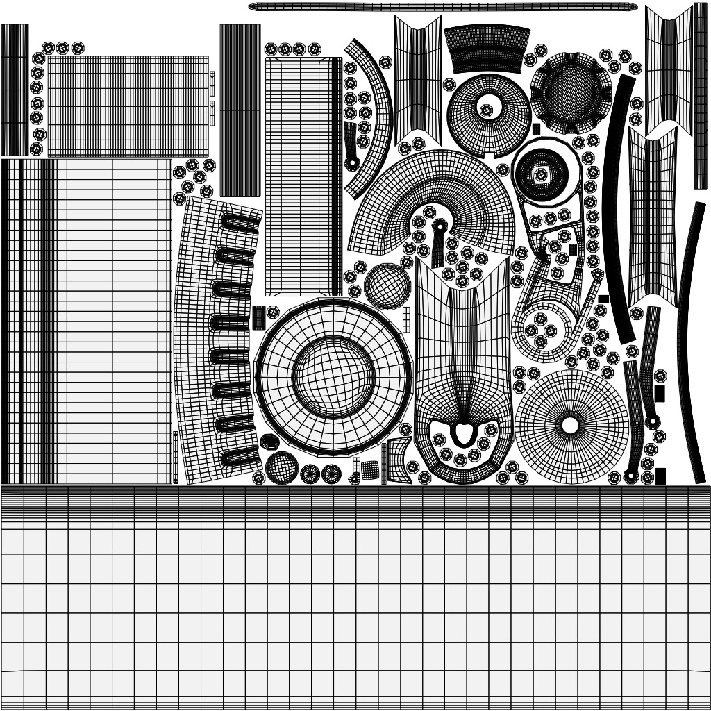 Pink Water Bottle 02 3D model_16