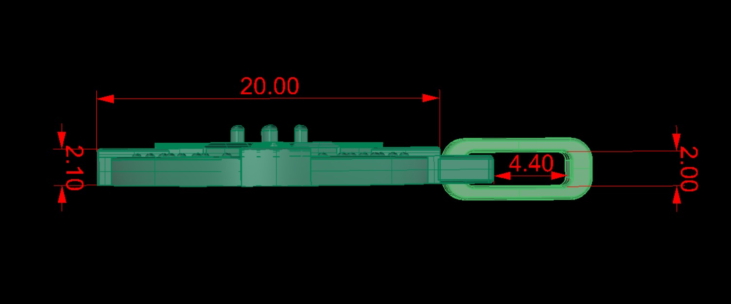 Men pendant compass with diamond for 3d print 3D print model_4