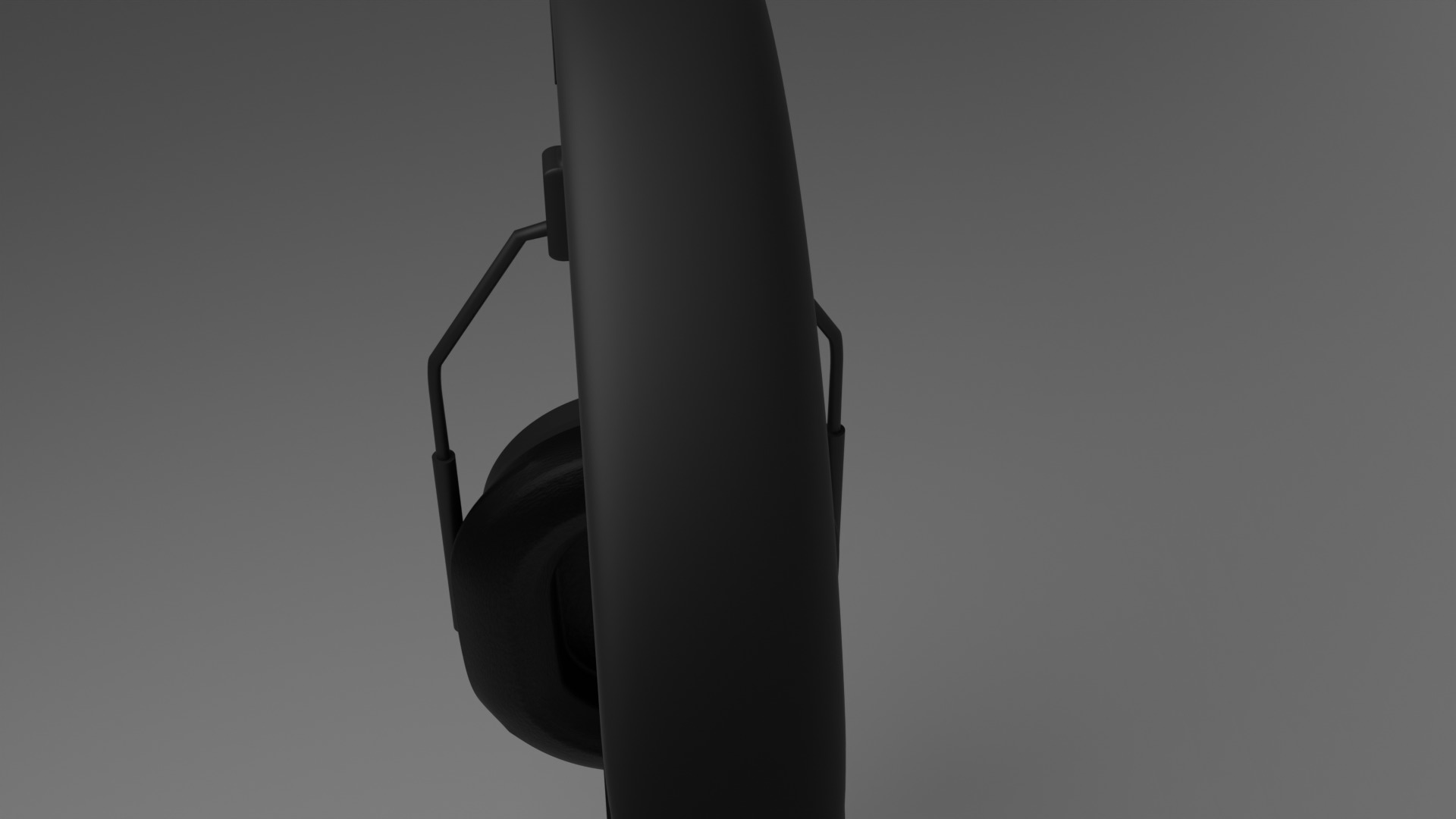 simple headphone Free 3D model_11