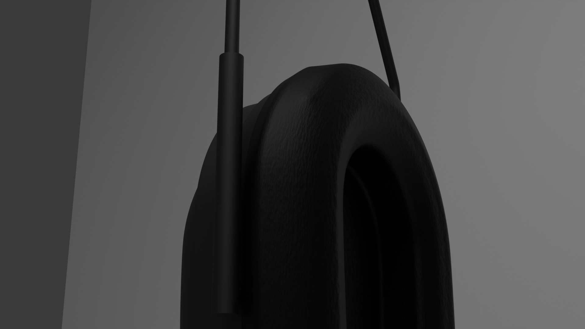 simple headphone Free 3D model_7