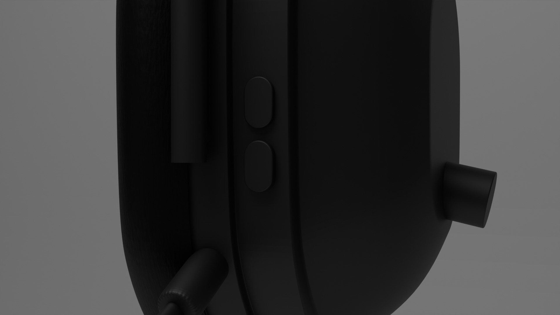 simple headphone Free 3D model_5