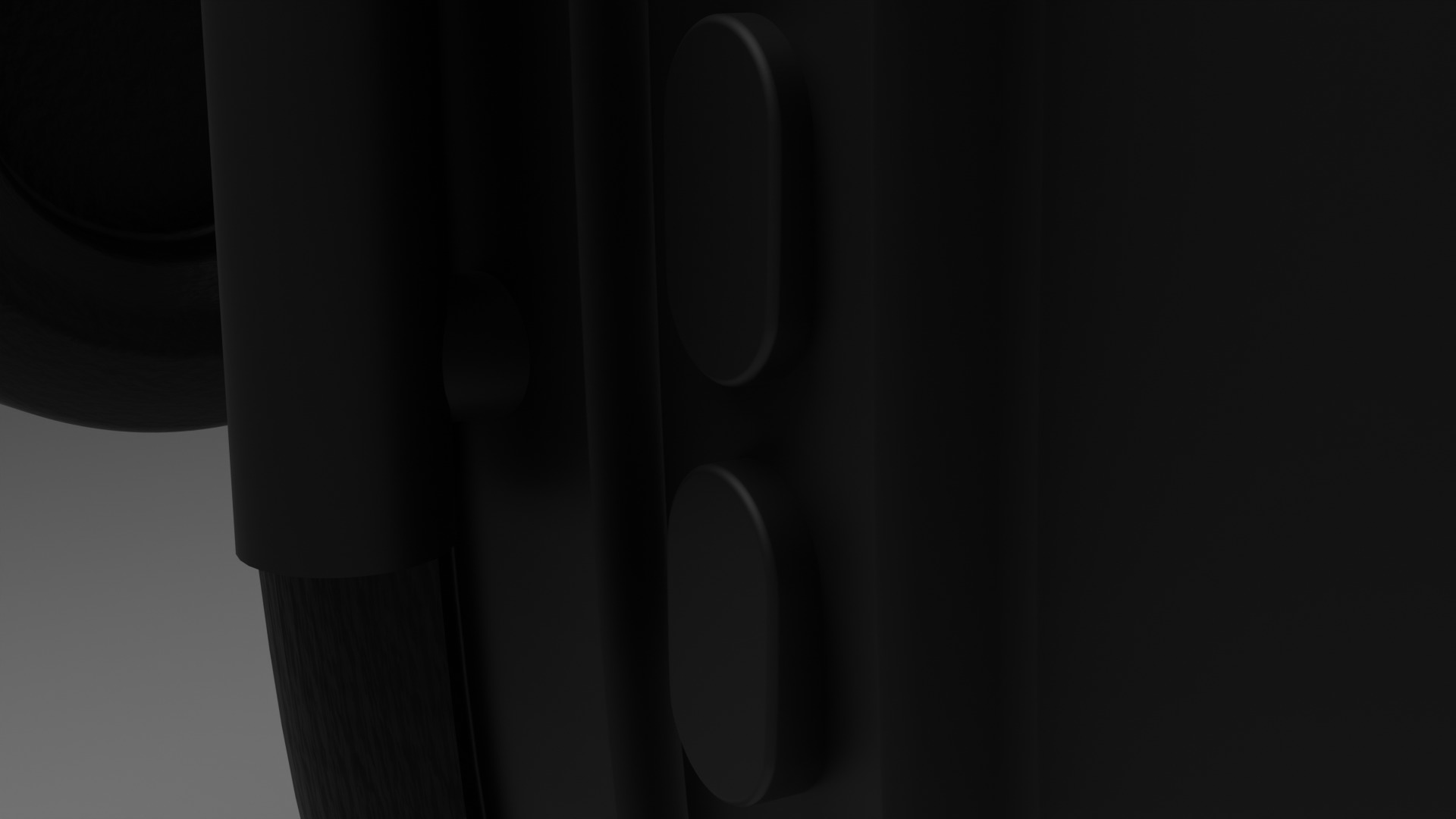 simple headphone Free 3D model_3