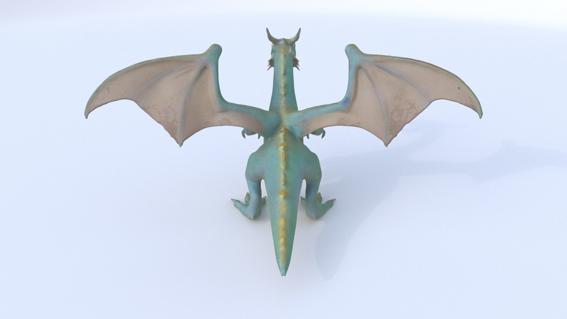 Drake Dragon 3D model_4