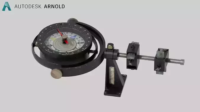 Aviation Compass by Carl Bamberg