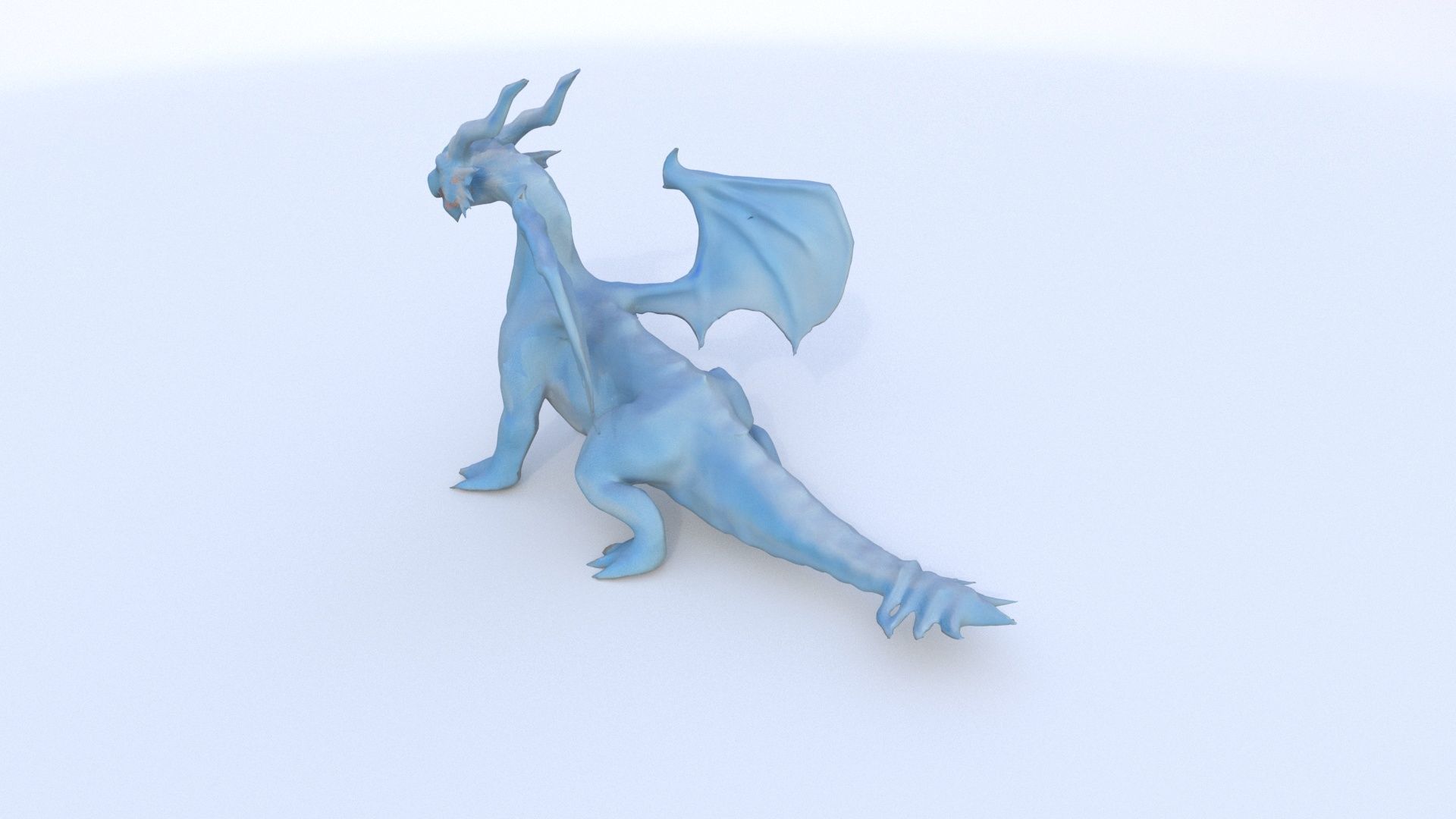 Ice Dragon Dragon 1 3D model_3