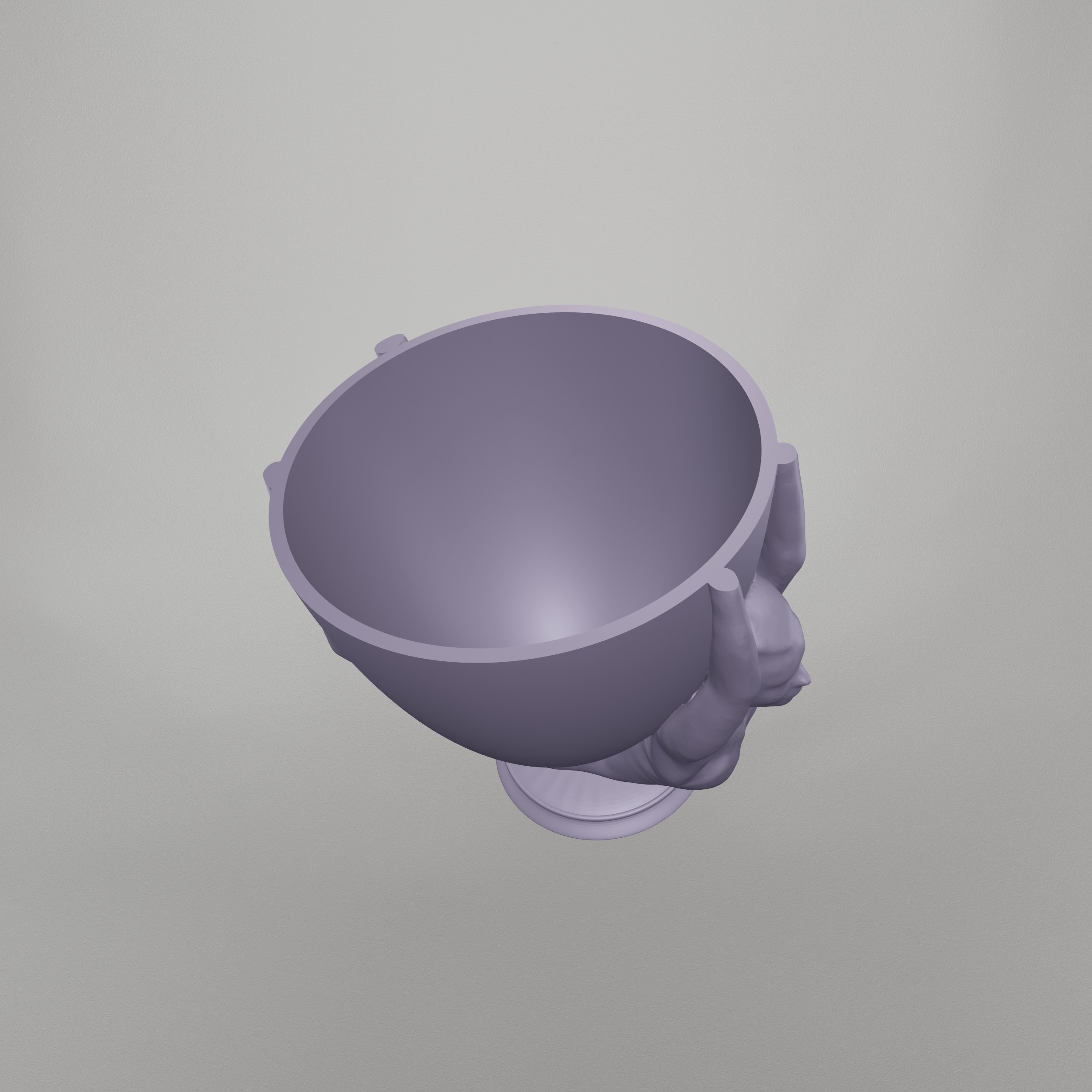 Yoga Girl Planter Cup STL File - 121 3D print model_14