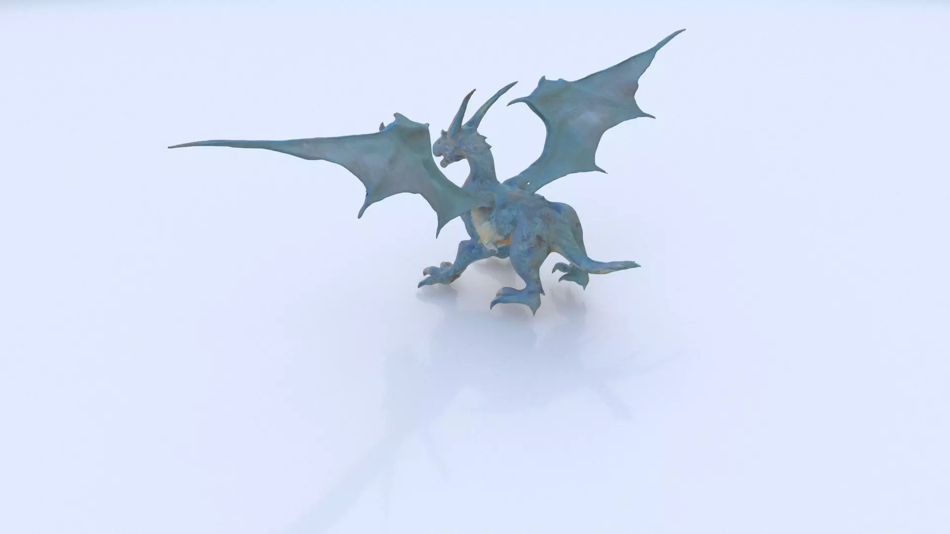 Storm Dragon Dragon 1 3D model_0