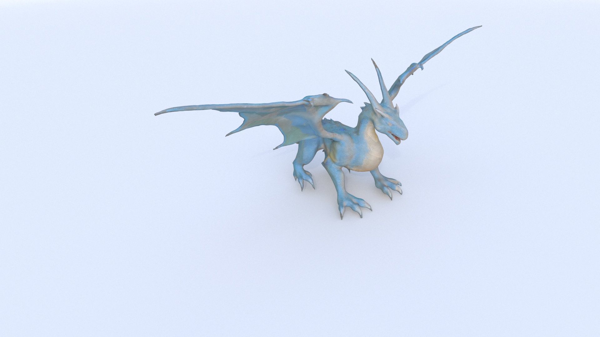 Storm Dragon Dragon 1 3D model_3