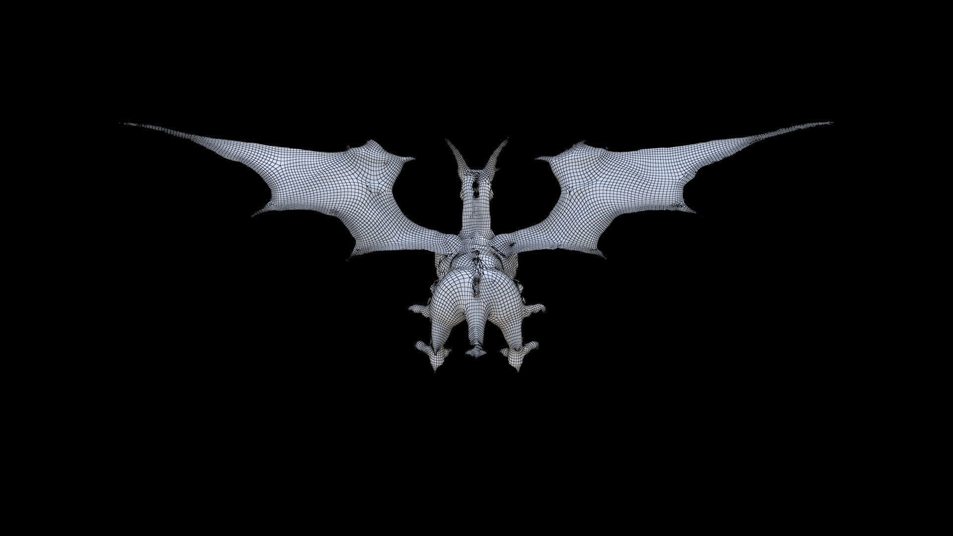 Storm Dragon Dragon 1 3D model_6