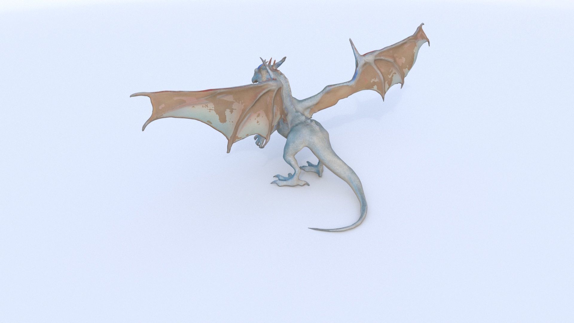 Wyvern Dragon 3D model_3