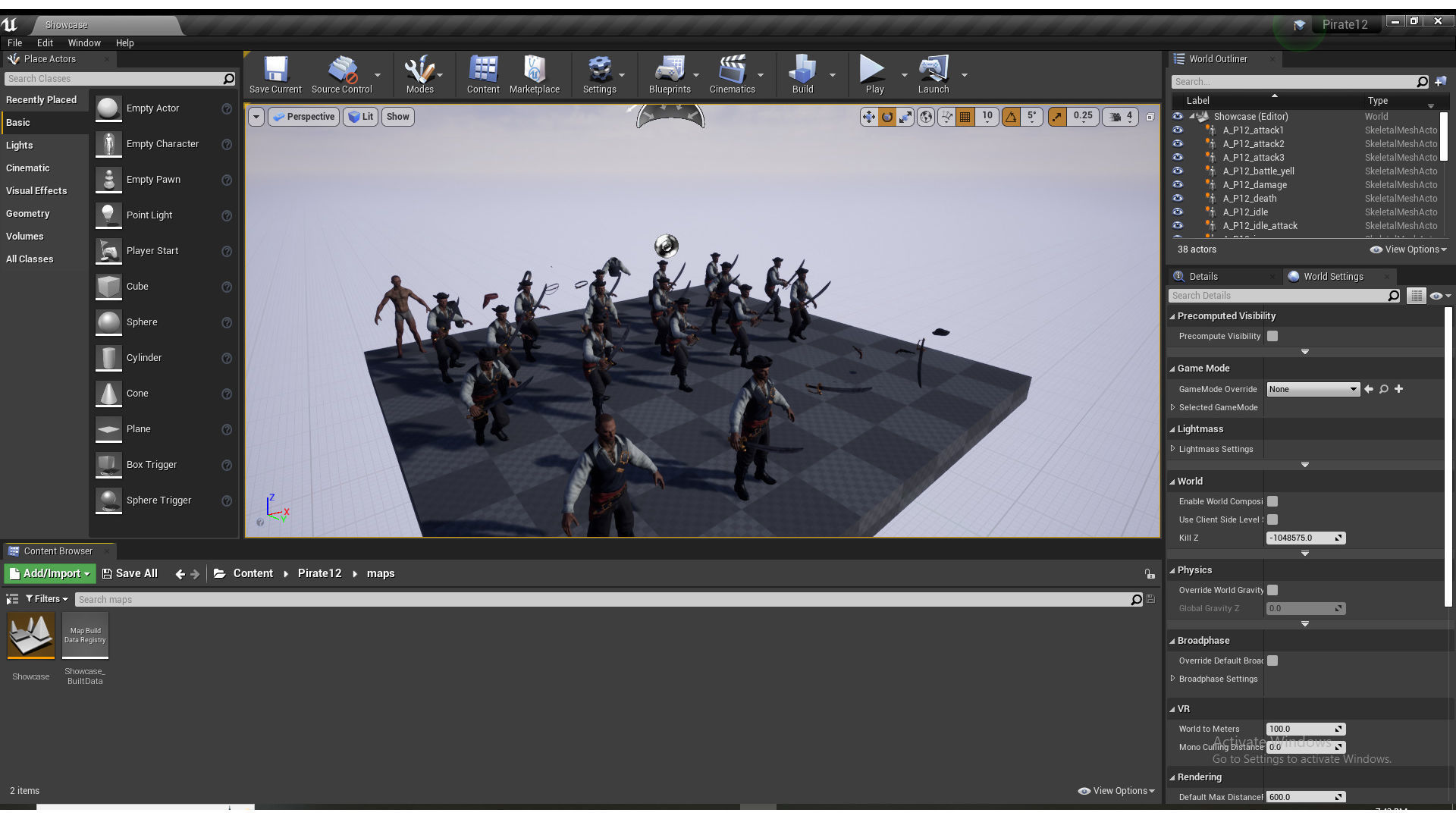 PIRATE R12 Low-poly 3D model_14
