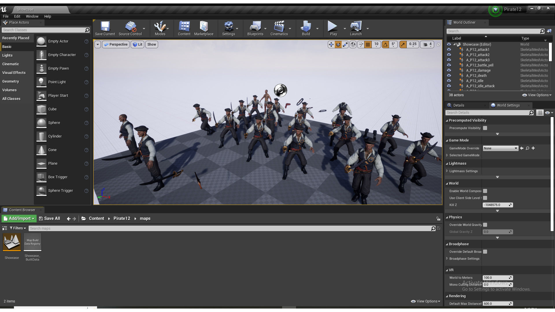PIRATE R12 Low-poly 3D model_15