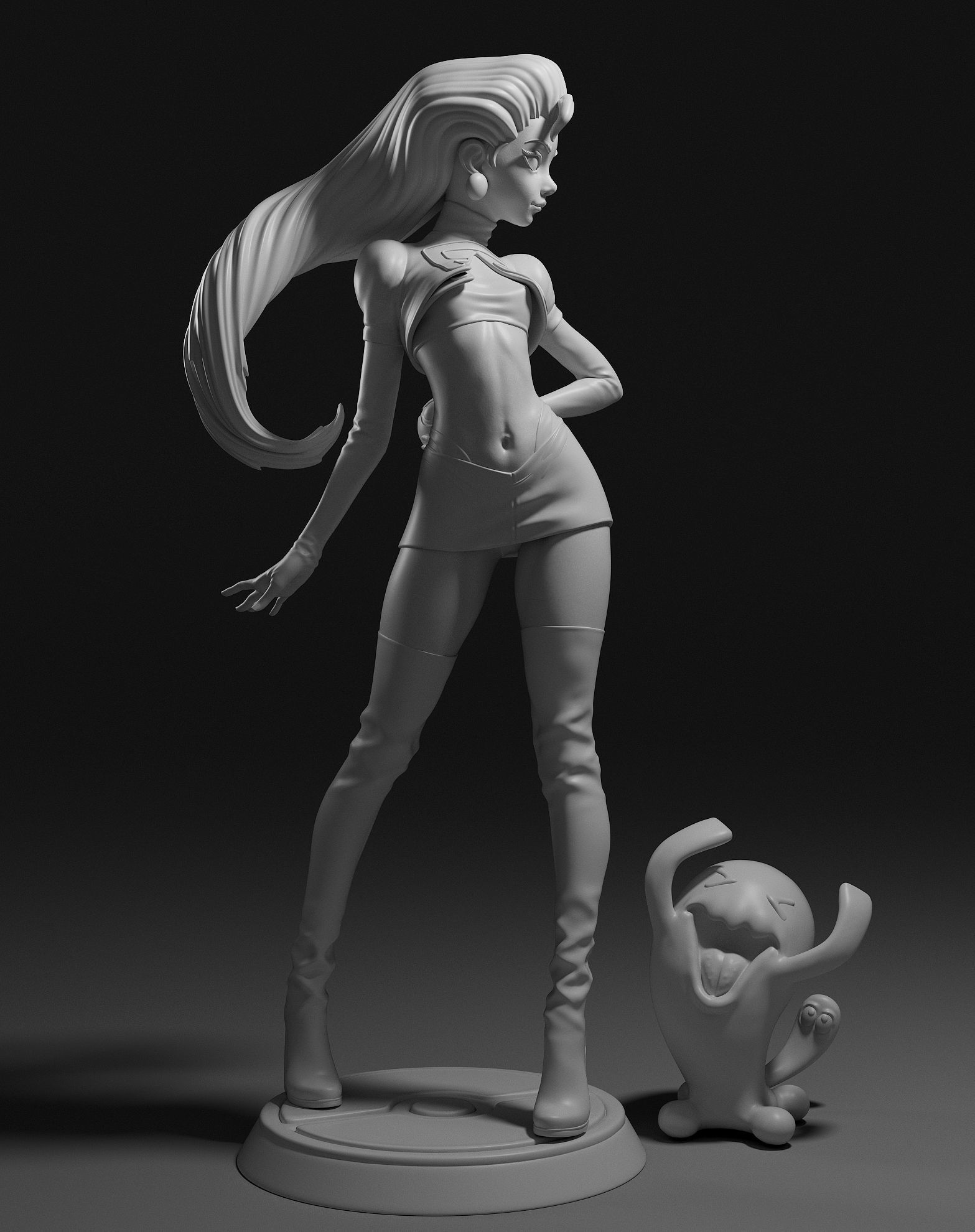 Fan Jessie - Printable Stl 3D print model_6