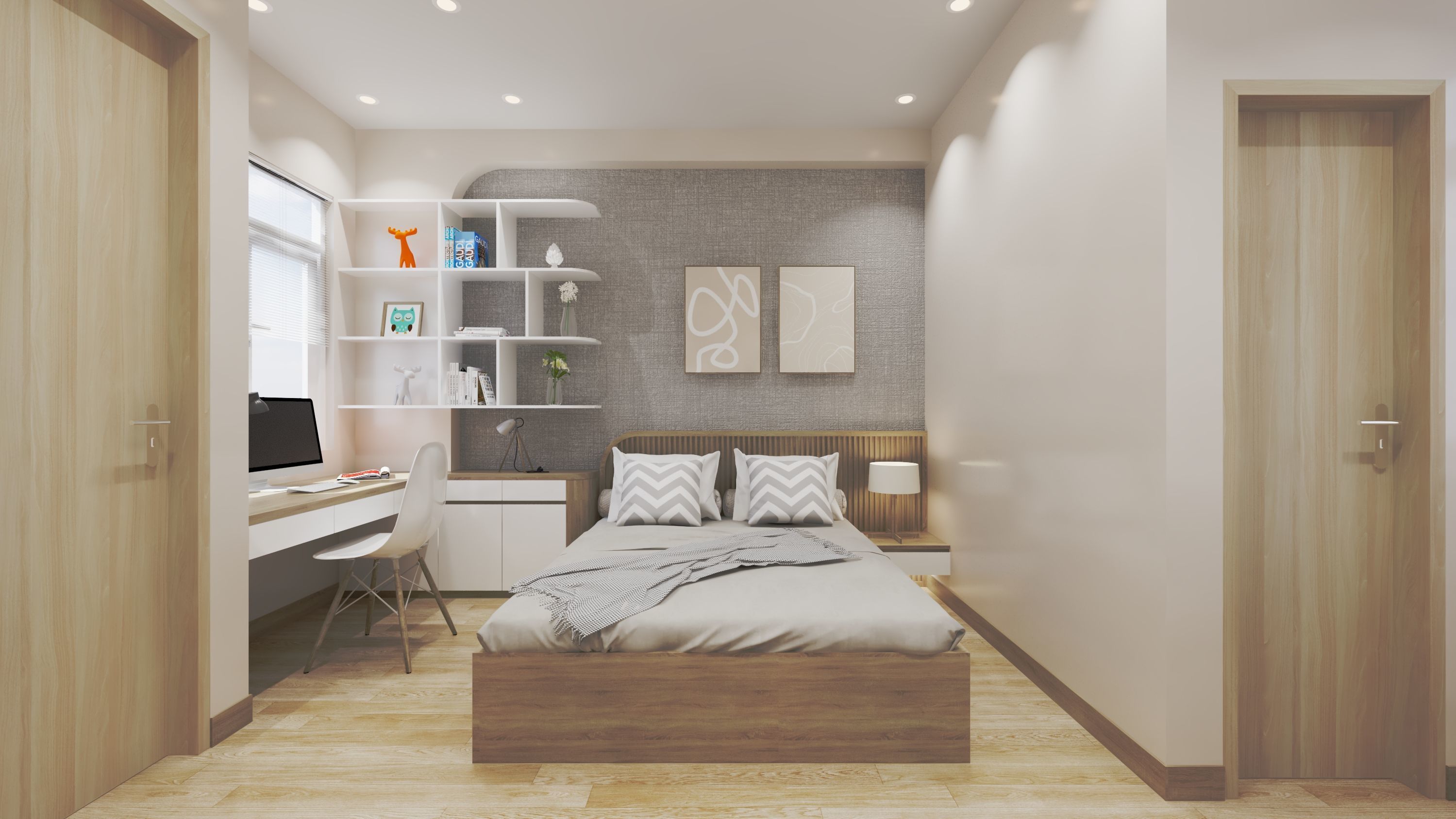 Resident House - HV 2 Free 3D model_4