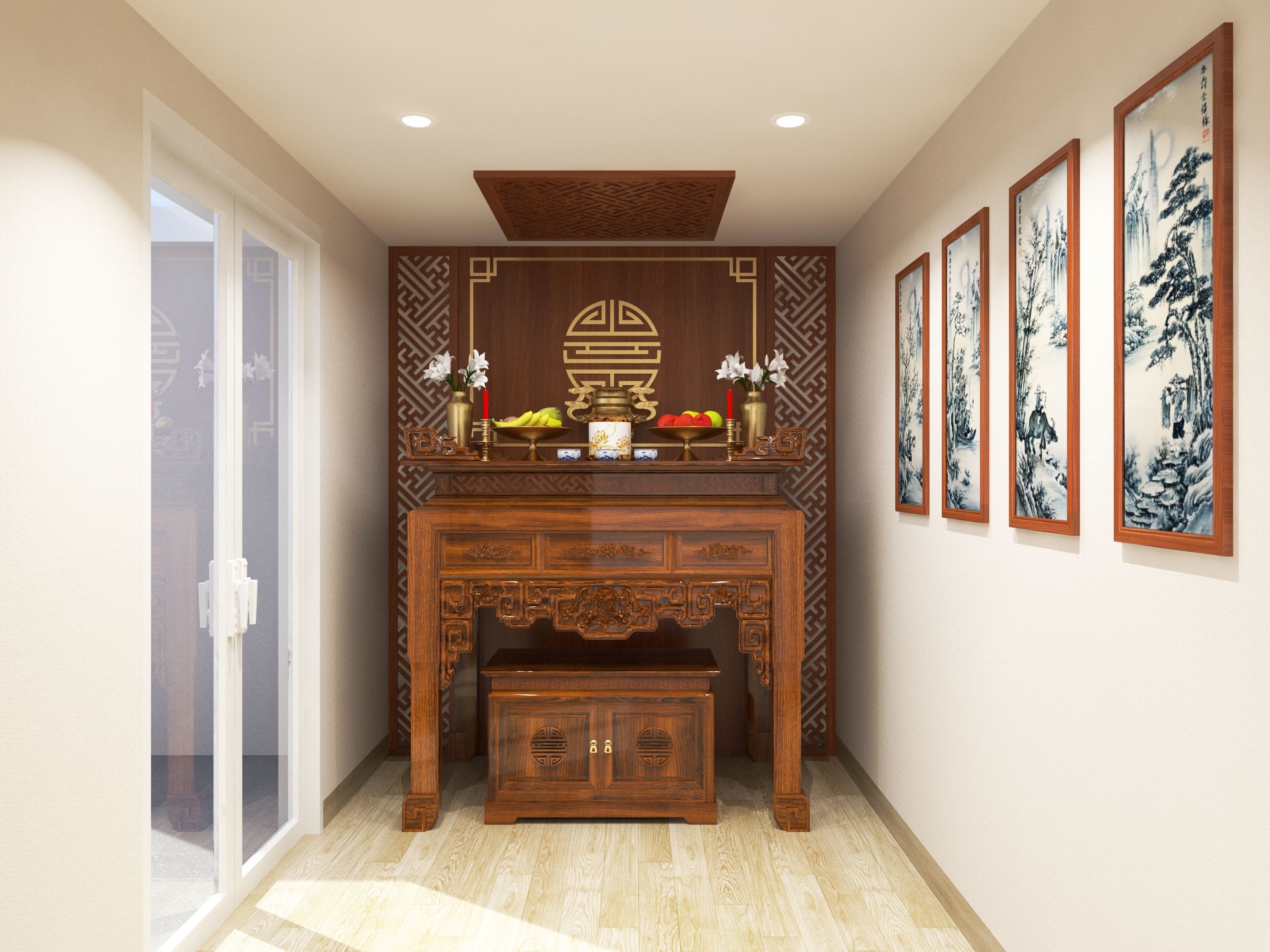 Resident House - HV 2 Free 3D model_6