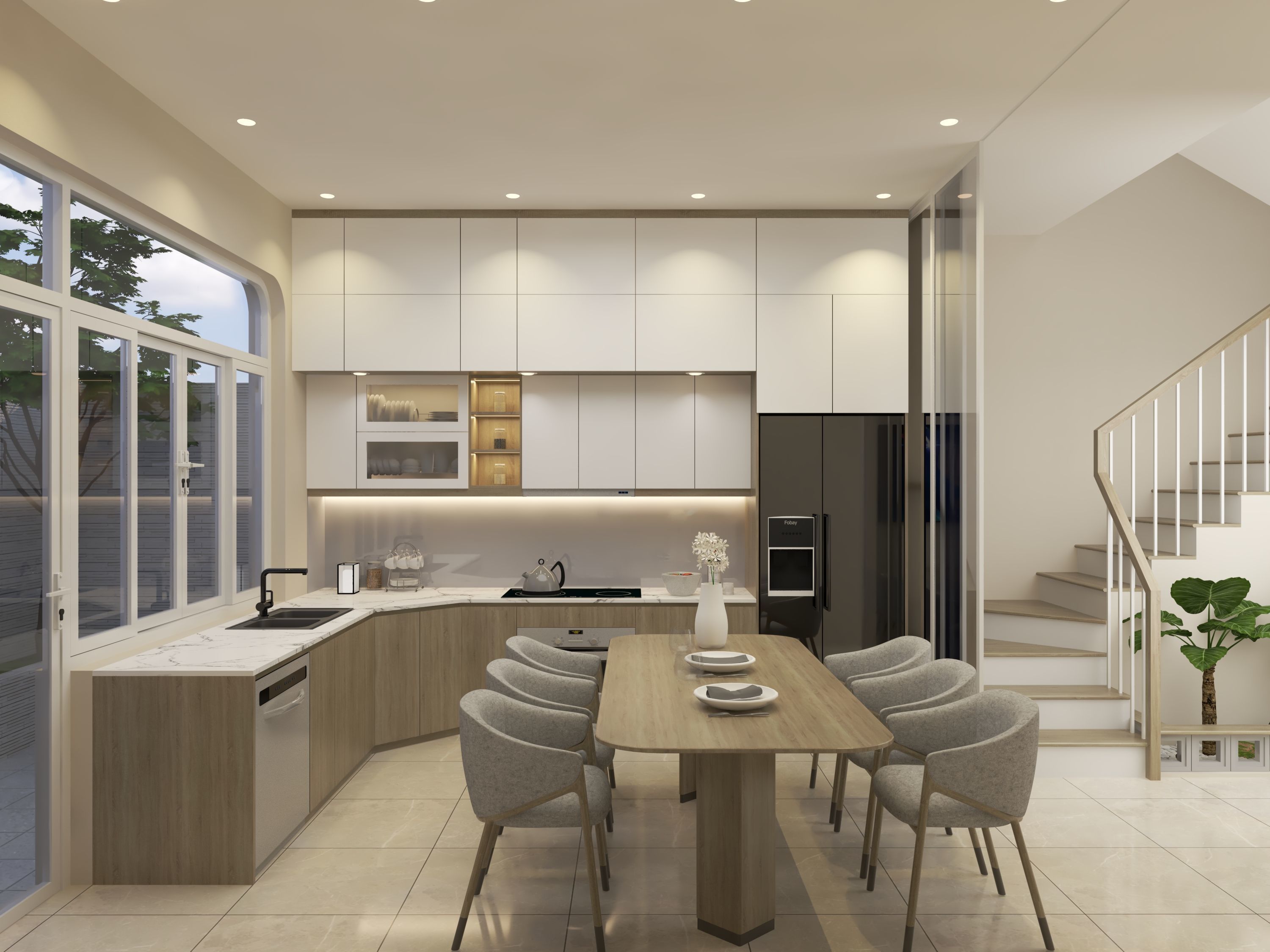 Resident House - HV 2 Free 3D model_2