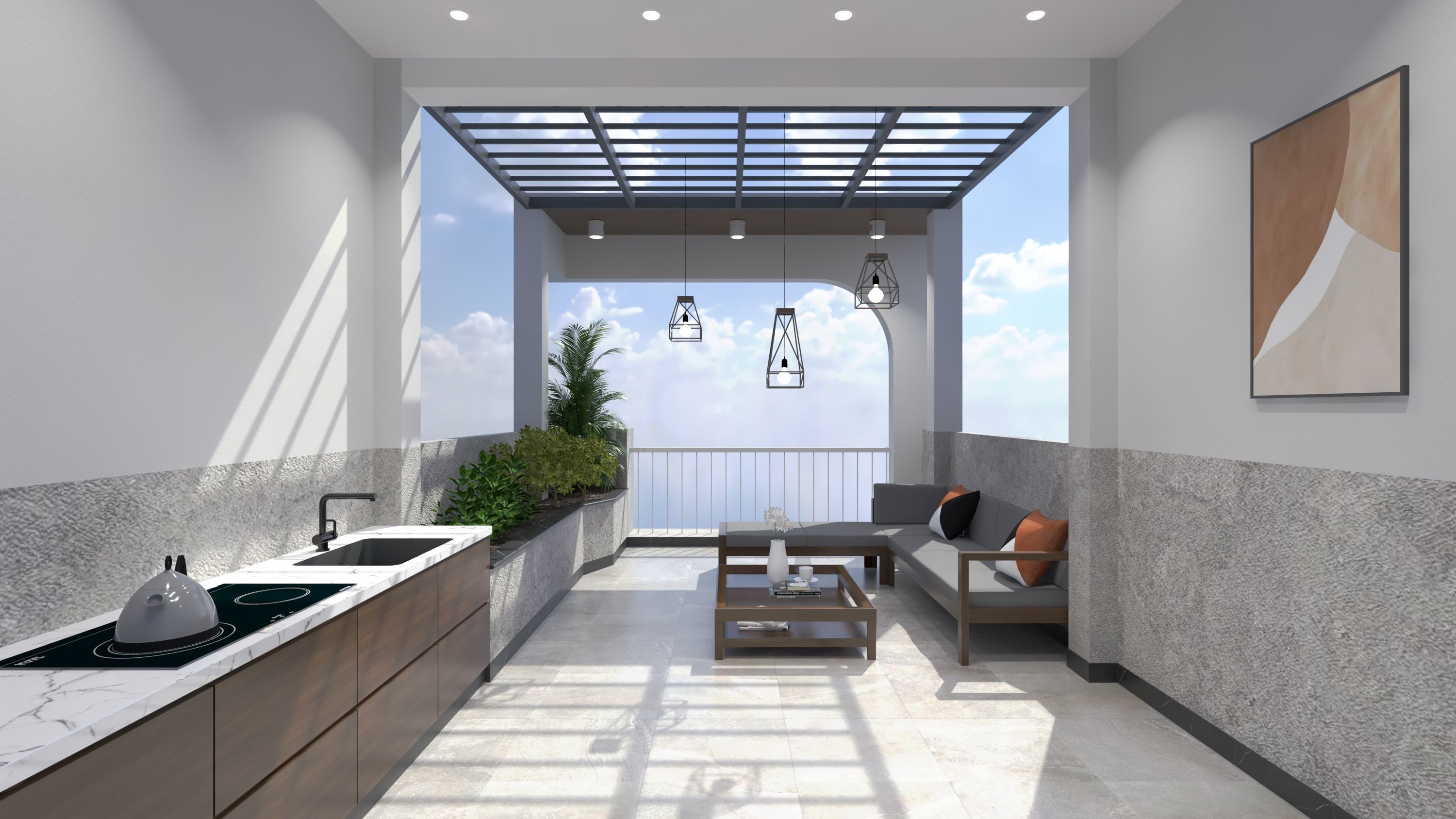 Resident House - HV 2 Free 3D model_18