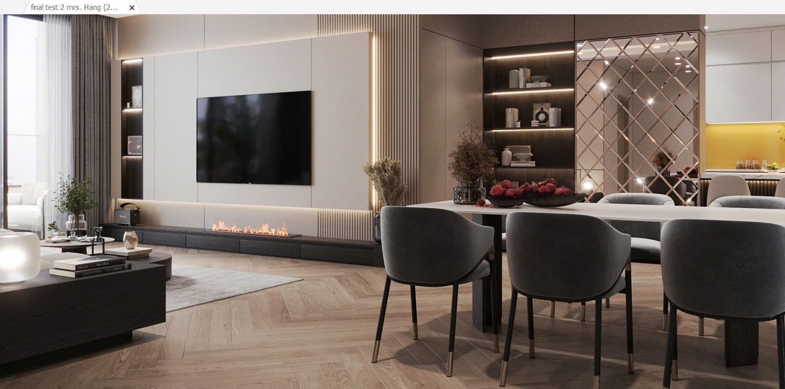 Resident House - HV 2 Free 3D model_32