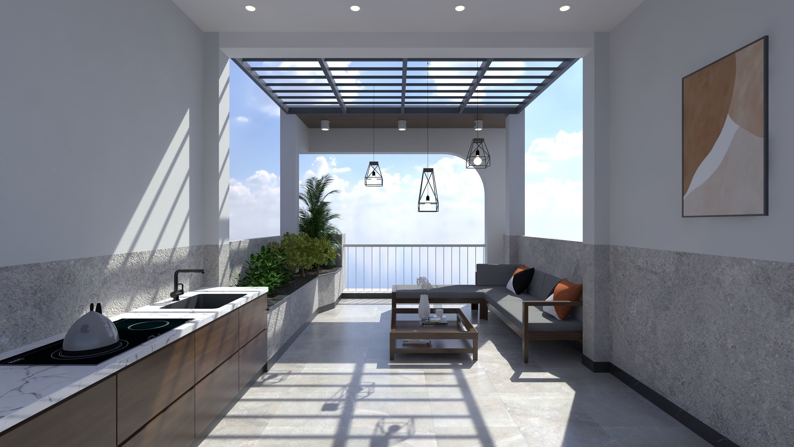 Resident House - HV 2 Free 3D model_19