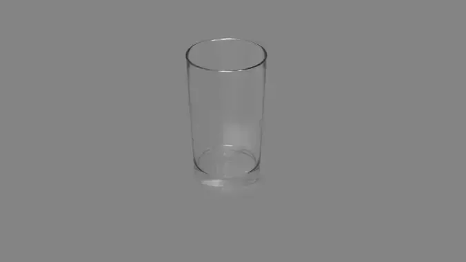 Transparent Glass 3D Model