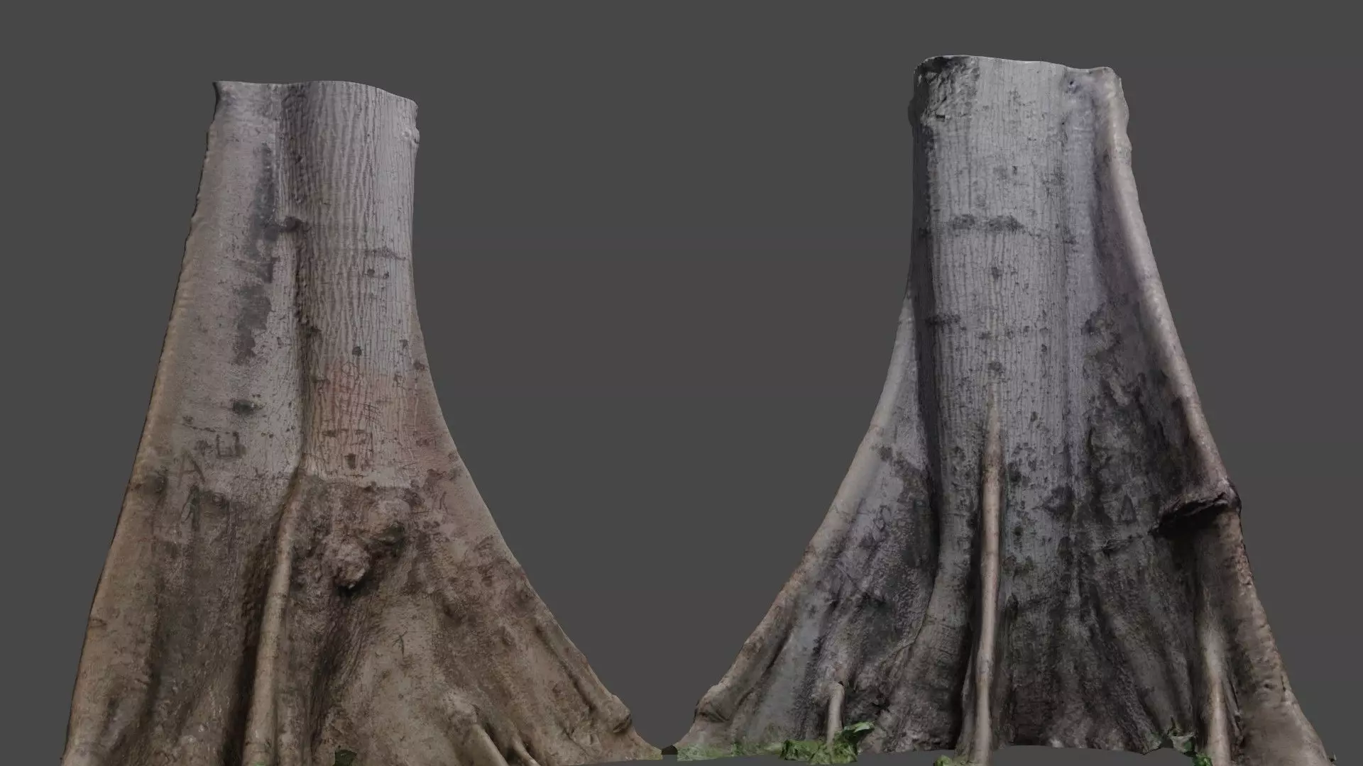 Tree Gaint Low-poly 3D model_0