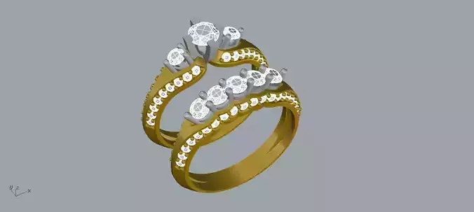 Gold ring 16