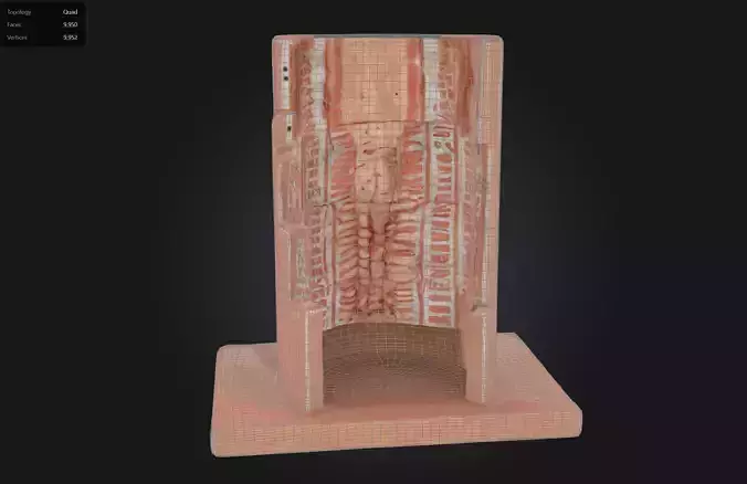 3D Microanatomy Model of Digestive System  3D print model