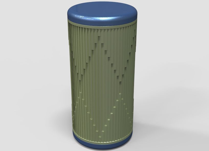 Enclosure For Bluetooth Speaker 3D print model_64