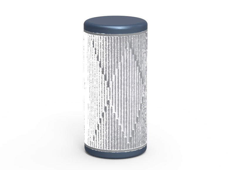 Enclosure For Bluetooth Speaker 3D print model_47