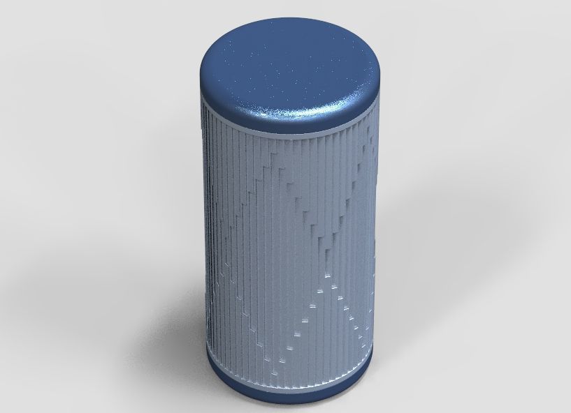 Enclosure For Bluetooth Speaker 3D print model_5