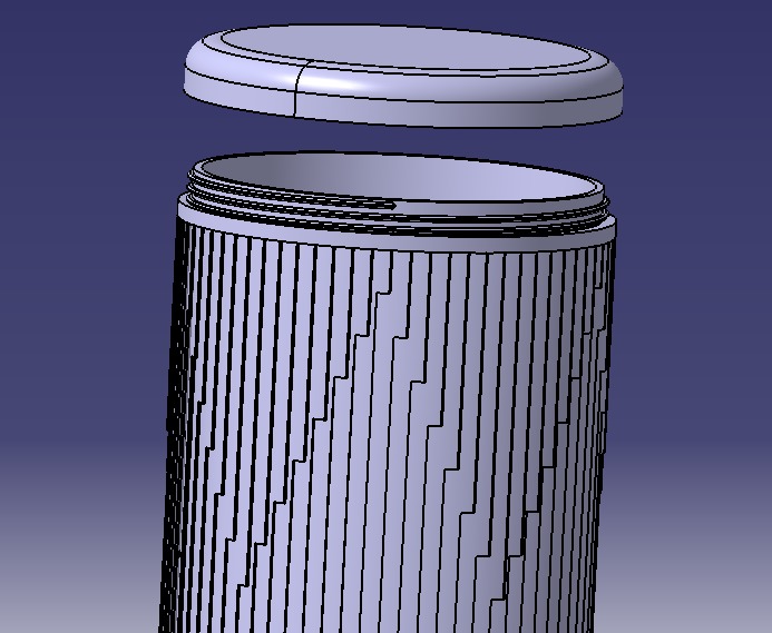 Enclosure For Bluetooth Speaker 3D print model_24