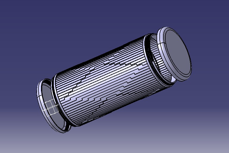 Enclosure For Bluetooth Speaker 3D print model_30