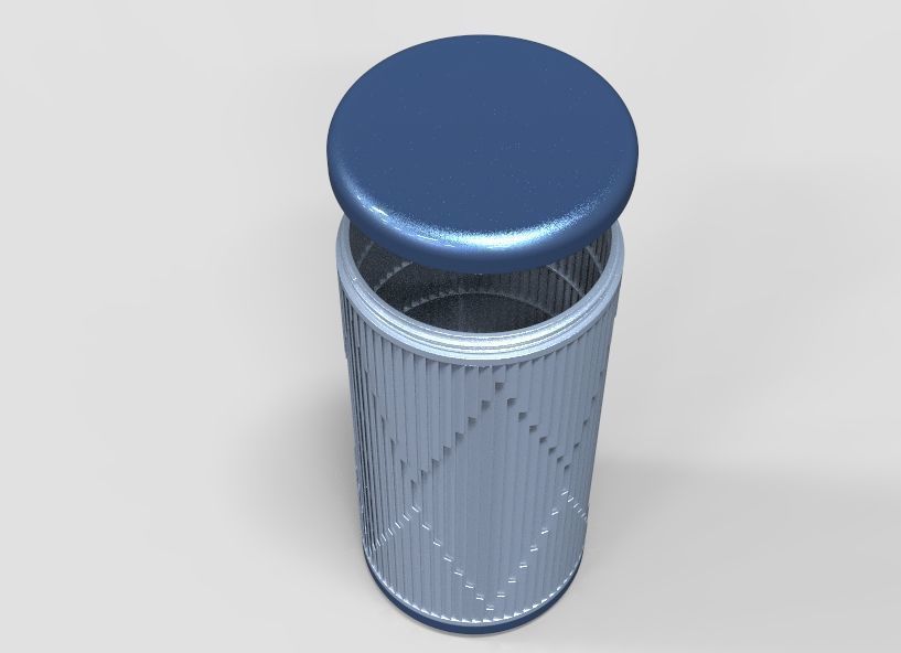 Enclosure For Bluetooth Speaker 3D print model_58