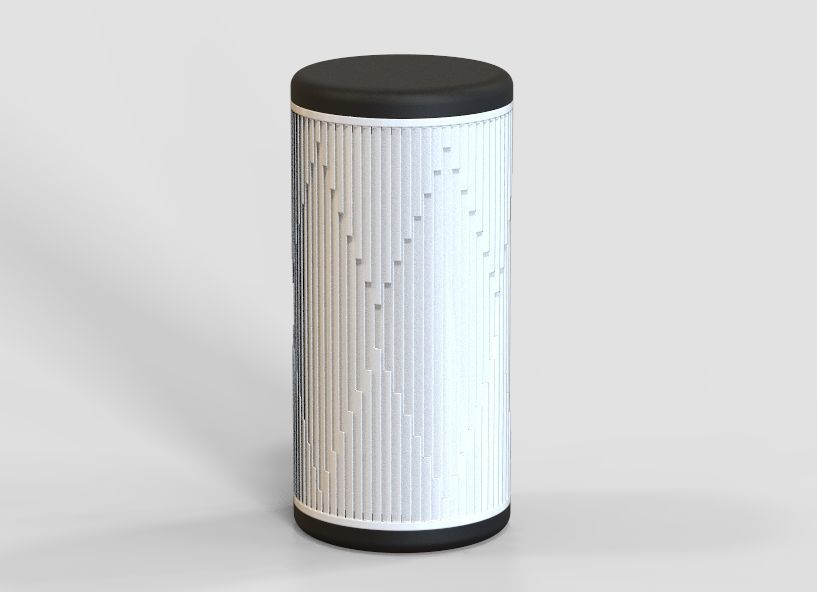 Enclosure For Bluetooth Speaker 3D print model_16