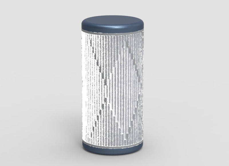 Enclosure For Bluetooth Speaker 3D print model_22