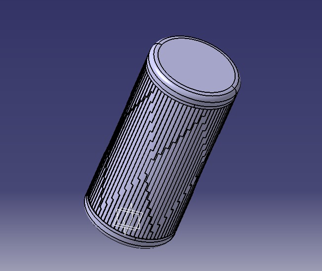 Enclosure For Bluetooth Speaker 3D print model_35