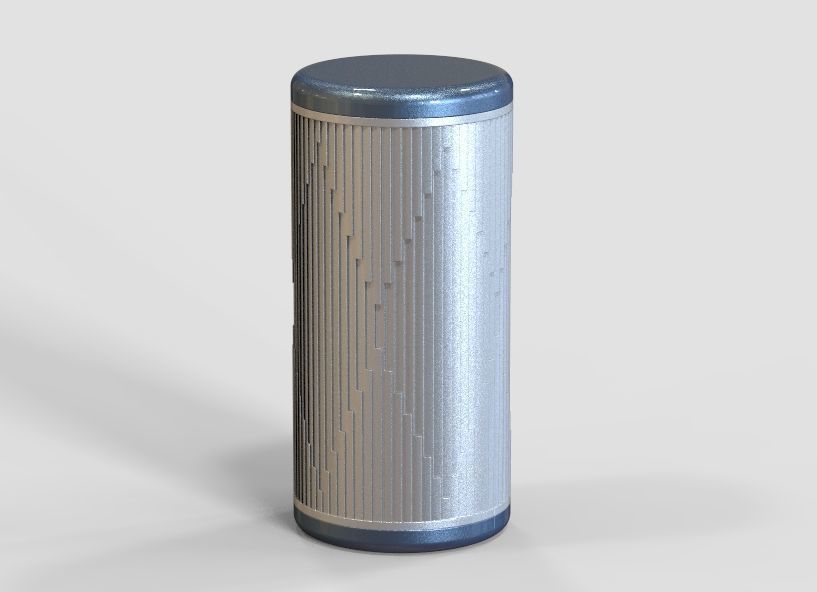 Enclosure For Bluetooth Speaker 3D print model_33