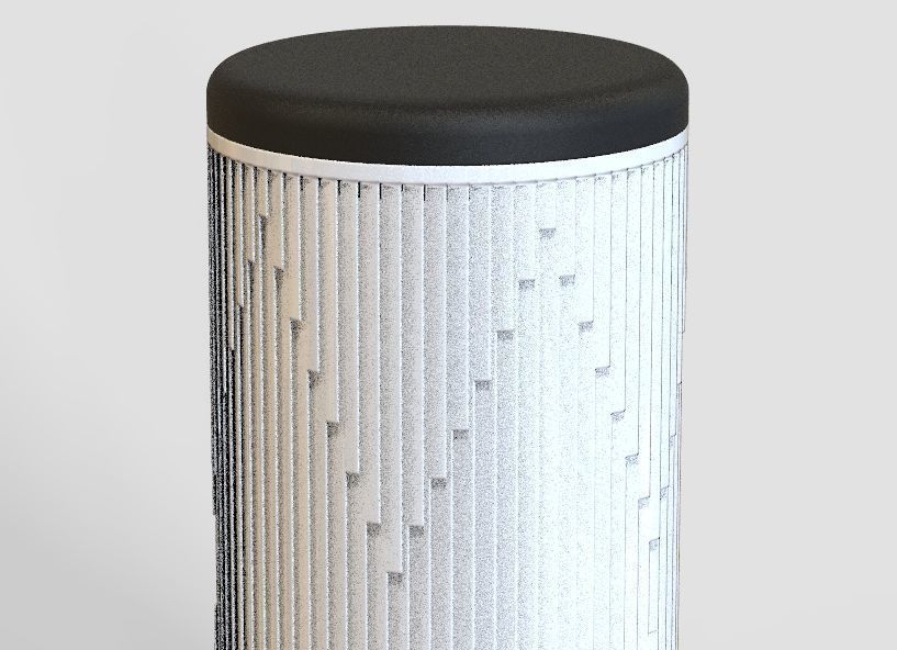 Enclosure For Bluetooth Speaker 3D print model_17