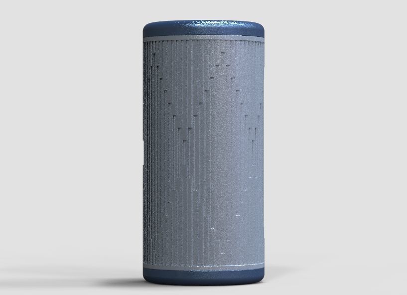 Enclosure For Bluetooth Speaker 3D print model_50