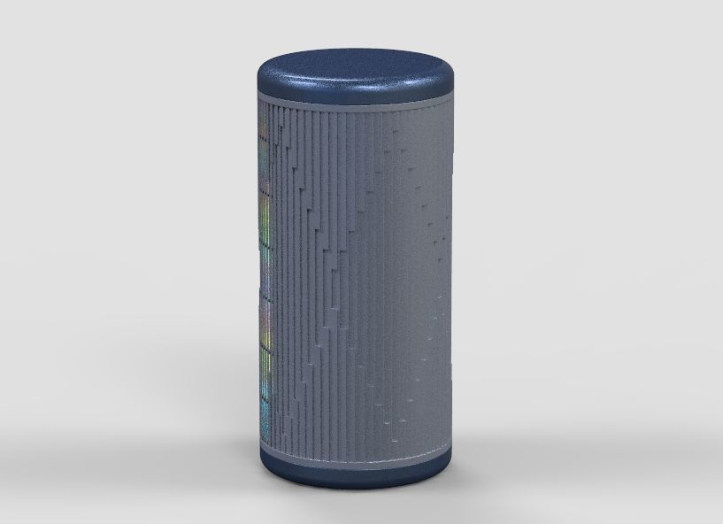 Enclosure For Bluetooth Speaker 3D print model_46