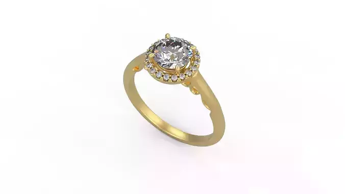 Woman Solitaire 1076