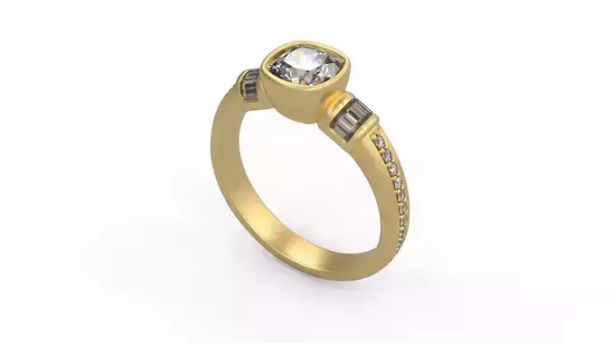 Woman Solitaire 1079