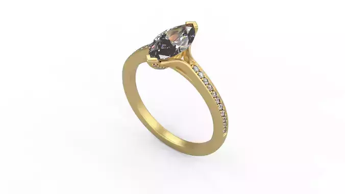 Woman Solitaire 1087