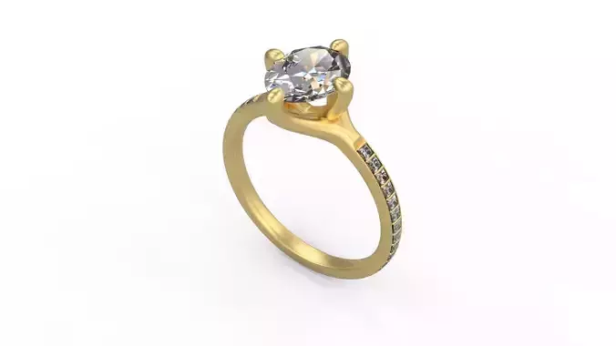 Woman Solitaire 1092