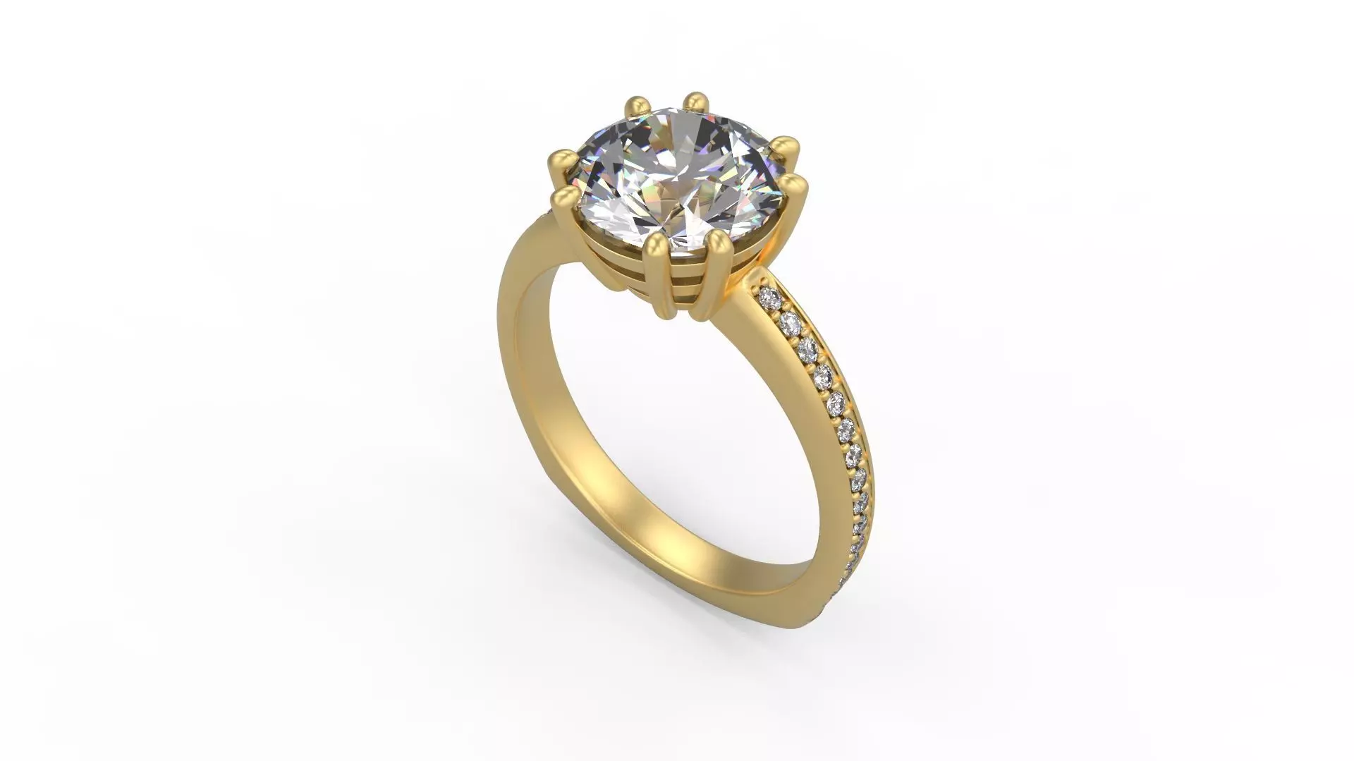 Woman Solitaire 1094 3D print model