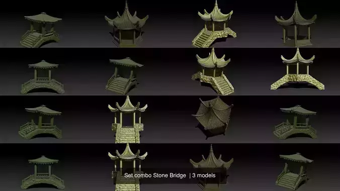 Set combo Stone Bridge 